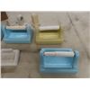 Image 4 : Ceramic Toilet Paper Holders: Baby Blue + Yellow
