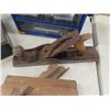 Image 4 : Stanley 51/2 Plane, 3 Wood Molding Planes, Tool Box + Parts Organizer