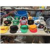 Image 1 : 17 Hats: John Deere, Shell, Case IH, Texaco, New Holland, Hoe Grass plus others