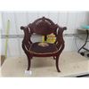 Image 1 : Vintage Mahogany Arm Chair with Petti Point Seat