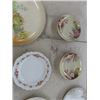 Image 3 : Assorted China Plates + Heated Serving Tray in Box 