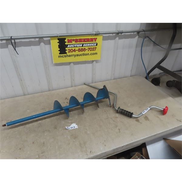Manual Ice Fishing Auger