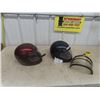 Image 1 : 2 Snowmobile Helmets with Shields- 1 Sz Med