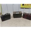 Image 1 : 3 Metal Military Ammo Cases