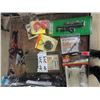 Image 2 : New Tackle Box, Fishing Line, 100' Trot Line, Multi Purpose Line Cutter, Hook + Lure Sharpener plus 