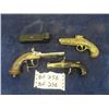 Image 1 : 3 Pistol Lighters - Biggest 8" Long + Cigarette Maker