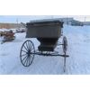 Image 4 : McCaughin Carriage Brockville Canada Single Seat Democrat Doctor Buggy with Canopy- Street Ready wit