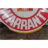 Image 3 : Vintage Metal Autopar Life Time Warranty Trademark Chrysler Tire Insert Sign 16" Wide