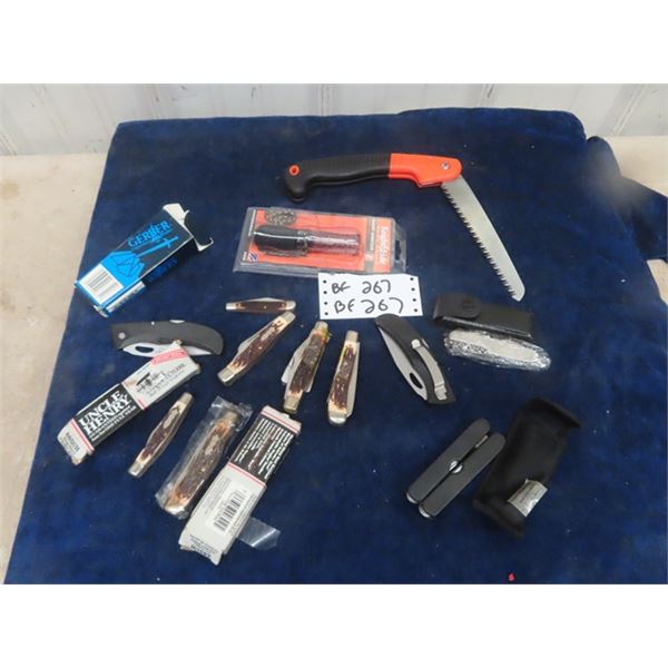 11 New Knives + Duck Call