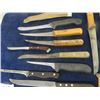 Image 5 : 15 Knives: Butcher/ Skinning / Filet- Various Brands - 3 with Holsters