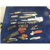 Image 1 : 20 Pocket Knives- Variety, some Single Blade, some Multi Blade