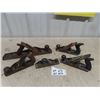 Image 1 : 5 Wood Planes - Biggest: Stanely #6