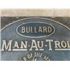 Image 2 : Bullard Metal Embossed Lathe Sign 10"×14"