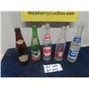 Image 1 : 5 Pop Bottles: Mountain Dew, Dr.Pepper, Snow White, Canada Dry, Plains City Beverage