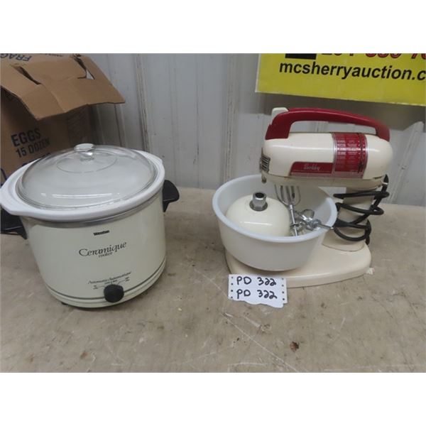 Berkley Mixer + Weston Ceramique Cooker