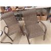 Image 3 : Patio Table 27"×38"×38" + 4 Chairs - Nice Condition & Brand New Umbrella