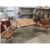 Image 1 : Kitchen Table 29"×36"×48" & 4 Chairs - Good Solid Set