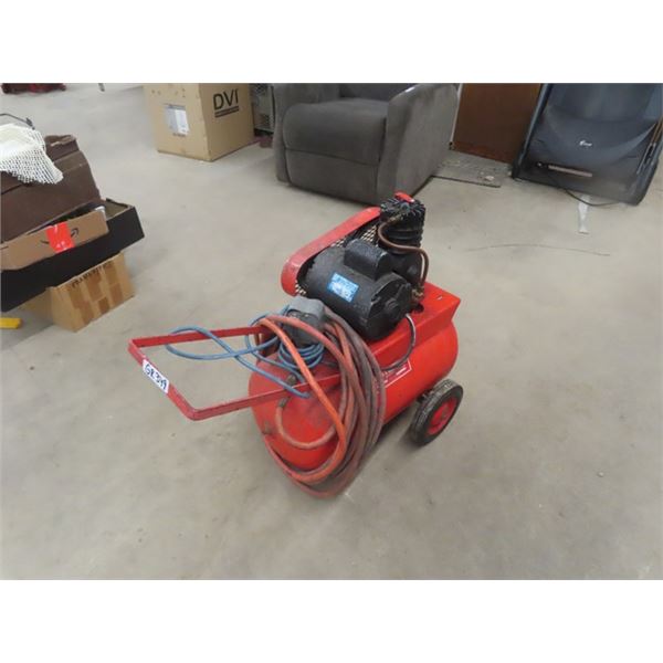 Princess Auto Portable Air Compressor  3/4 HP Motor - tested