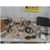 Image 1 : Daewoo VHS Player, Assorted Coax Cable, Router, Fans, Cables plus more