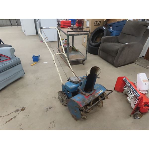 Very Early Lawn Boy Model SBS 21 Snow Blower with Steel Wheels - Not Seized
