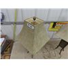 Image 3 : Paor of Metal Table Lamps with Shades 30" Tall