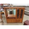 Image 1 : Modern Pine Entertainment Unit 20"×52"×56"