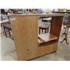 Image 4 : Modern Pine Entertainment Unit 20"×52"×56"