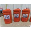 Image 2 : 6L of Gulf 2 Cycle + Outboard Motor Oil in Plastic Bottles