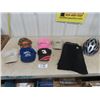 Image 1 : John Deere Long Underwear?, 6 Assorted Advertising Baseball Hats, Bicycle Helmet