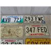 Image 4 : 17 Various Manitoba License Plates 1971+ Up- 2 Personalized " Lund 2"