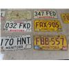Image 5 : 17 Various Manitoba License Plates 1971+ Up- 2 Personalized " Lund 2"