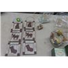 Image 2 : Assorted Gift Ware: Covered Boxes, Acon Collectibles, Christmas Decor, Picture Frame plus more - All