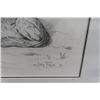 Image 3 : Judy Fache McInnes " Wolves" Framed Limited Print 21"×24.5"