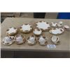 Image 1 : 32 pcs Royal Albert ' Old Country Roses': Plates,  Small Bowls, Cups + Saucers,  Sugar + Creamer  pl
