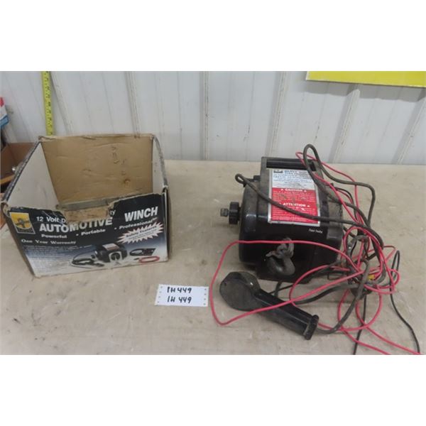 Travel Pro 12V Heavy Duty Auto Winch- 6000lbs