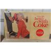 Image 2 : 1960's Things Go Better with Coke Cardboard sign 2u.5"×56.5" Made in Canada