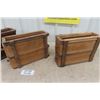 Image 5 : 3 Set of 2 Antique Sewing Machine Drawers ' Great for Storing Trinkets + What  Nots