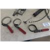 Image 4 : Gas Pump Nozzle, 3 Grease Guns, 4 Oil Filter Wrenches