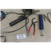 Image 6 : Gas Pump Nozzle, 3 Grease Guns, 4 Oil Filter Wrenches