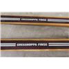 Image 2 : 2 Pairs of Vintage Skis: Gresshoppa Finse (Norway) + Another Pair