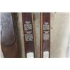Image 4 : 2 Pairs of Vintage Skis: Gresshoppa Finse (Norway) + Another Pair
