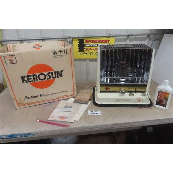 Kerosun Radiant 10 Portable Kerosene Heater in Box - Looks Hardly If ever- Used