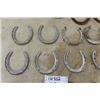 Image 3 : 15 vintage horse shoes - steel "s" hook, stirrups