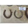 Image 4 : 15 vintage horse shoes - steel "s" hook, stirrups