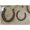 Image 5 : 15 vintage horse shoes - steel "s" hook, stirrups