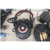 Image 7 : Large Box of Assorted Cables; Computer, Printer, VCR, Stereo, Koss Headphones plus more