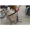 Image 1 : Roller Stand, Steel Shop Portable Table 20" x 31"x33" 
