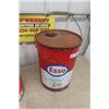 Image 4 : (3) 5 Gal Oil Pail - Esso, Texaco
