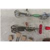 Image 3 : Kitchen Utensils; Egg Beater, Whisks, Carving Forks, Bottle Openers plus more