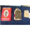 Image 2 : 4 Cigarette Tins; Players, Three Threes, Prince Albert Pocket Tin, Durham Tobacco Pouch, Camel Adver